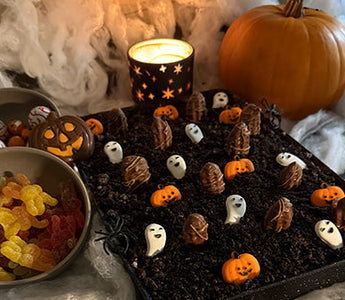 Devil's Chocolate Graveyard Cake