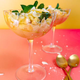 Easy Lemon Posset Meringue Dessert 🍋