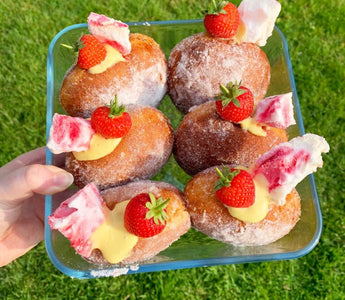 Eton Mess Doughnuts
