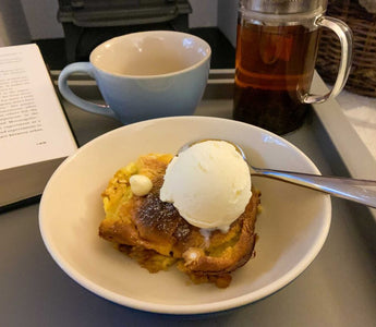 Bread & Butter Meringue Pudding Recipe