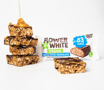 Vegan Peanut Butter Puffed Oat Bars