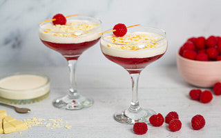 Raspberry & White Chocolate Cocktail