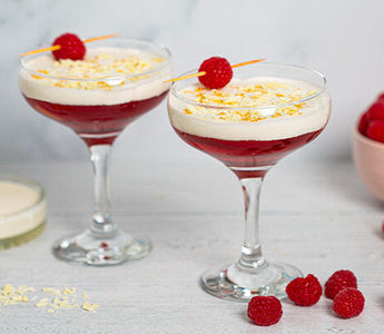 Raspberry & White Chocolate Cocktail