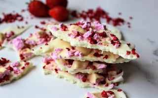 White Chocolate Berry Bark