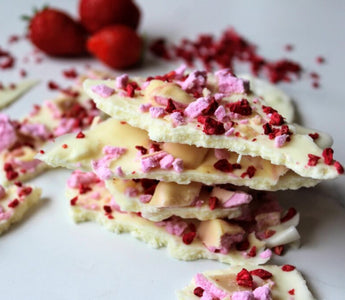 White Chocolate Berry Bark