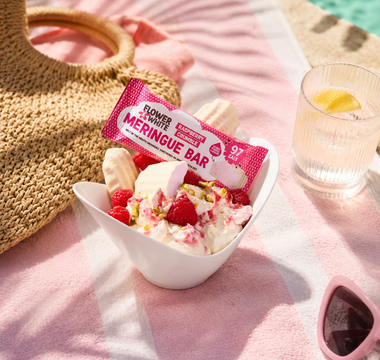 A Guilt-Free Raspberry Eton Mess with a Twist 🍓