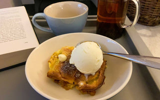 Bread & Butter Meringue Pudding Recipe