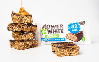 Vegan Peanut Butter Puffed Oat Bars