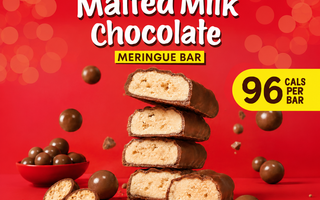 Try Our New Malted Milk Chocolate Meringue Bar