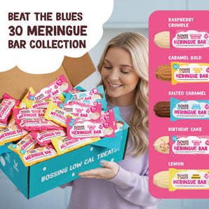 Beat The Blues 30 Meringue Bar Collection (Worth £65.70)