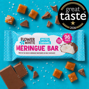 Salted Caramel Meringue Bar