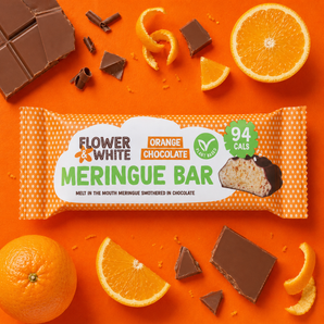 Orange Chocolate Vegan Meringue Bar