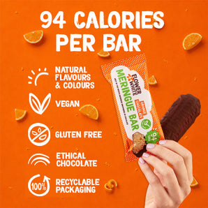 Orange Chocolate Vegan Meringue Bar