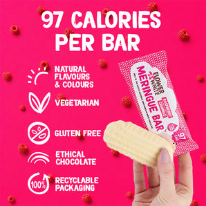 Raspberry Crumble Meringue Bar