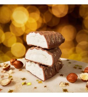 Flavour of the Month - Hazel Gold Flavoured Meringue Bar