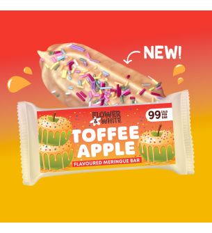 Flavour of the Month - Toffee Apple Flavoured Meringue Bar (from 15 Bars)