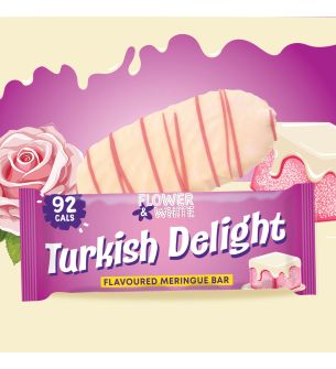 Flavour of the Month - Turkish Delight Flavoured Meringue Bar